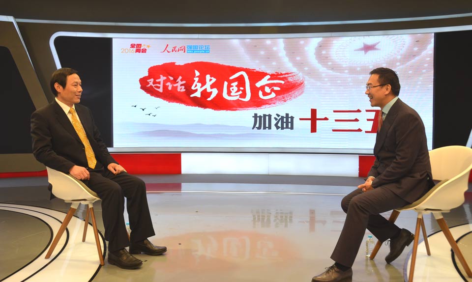 武漢鋼鐵集團(tuán)董事長馬國強：不因去產(chǎn)能 讓一個有工作意愿的武鋼人失業(yè)